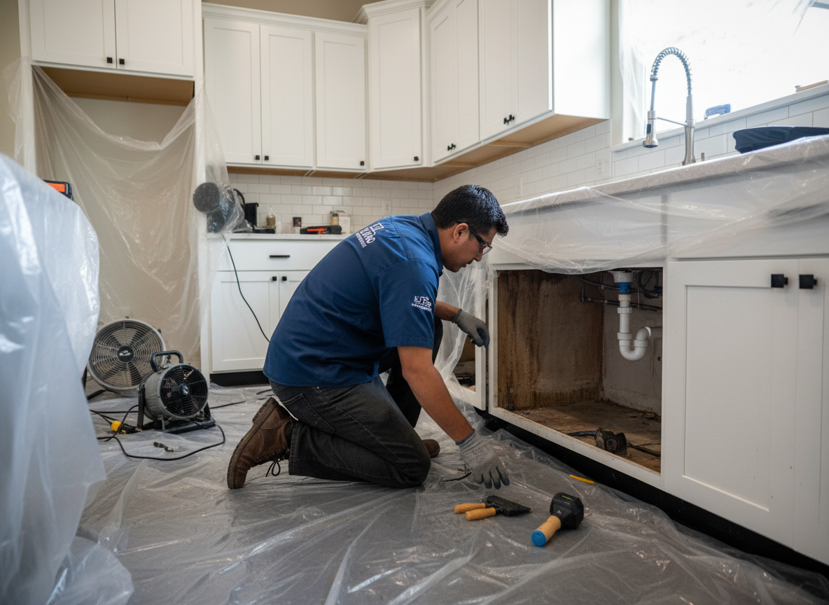 Kitchen Water Damage Repair in El Toro, CA