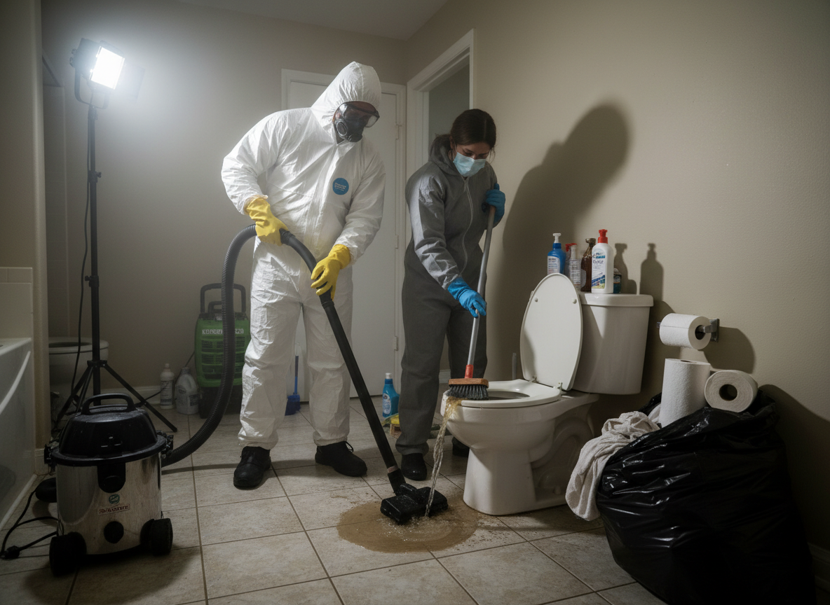Toilet Overflow Cleanup in El Toro, CA